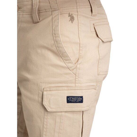 U.S. Polo Assn. Men's Cargo Short, 9.5" Inseam, Size 40, Relaxed Fit, Breathable - Picture 5 of 5